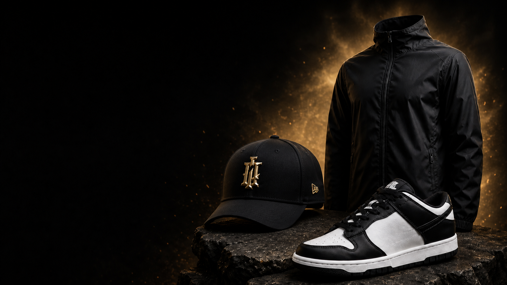 Gorra, tenis y chamarra Pasa Firme